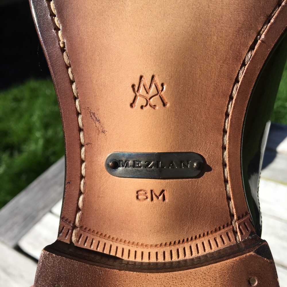 Mezlan luxurious Italian handmade monk strap new - Picture 8 of 8